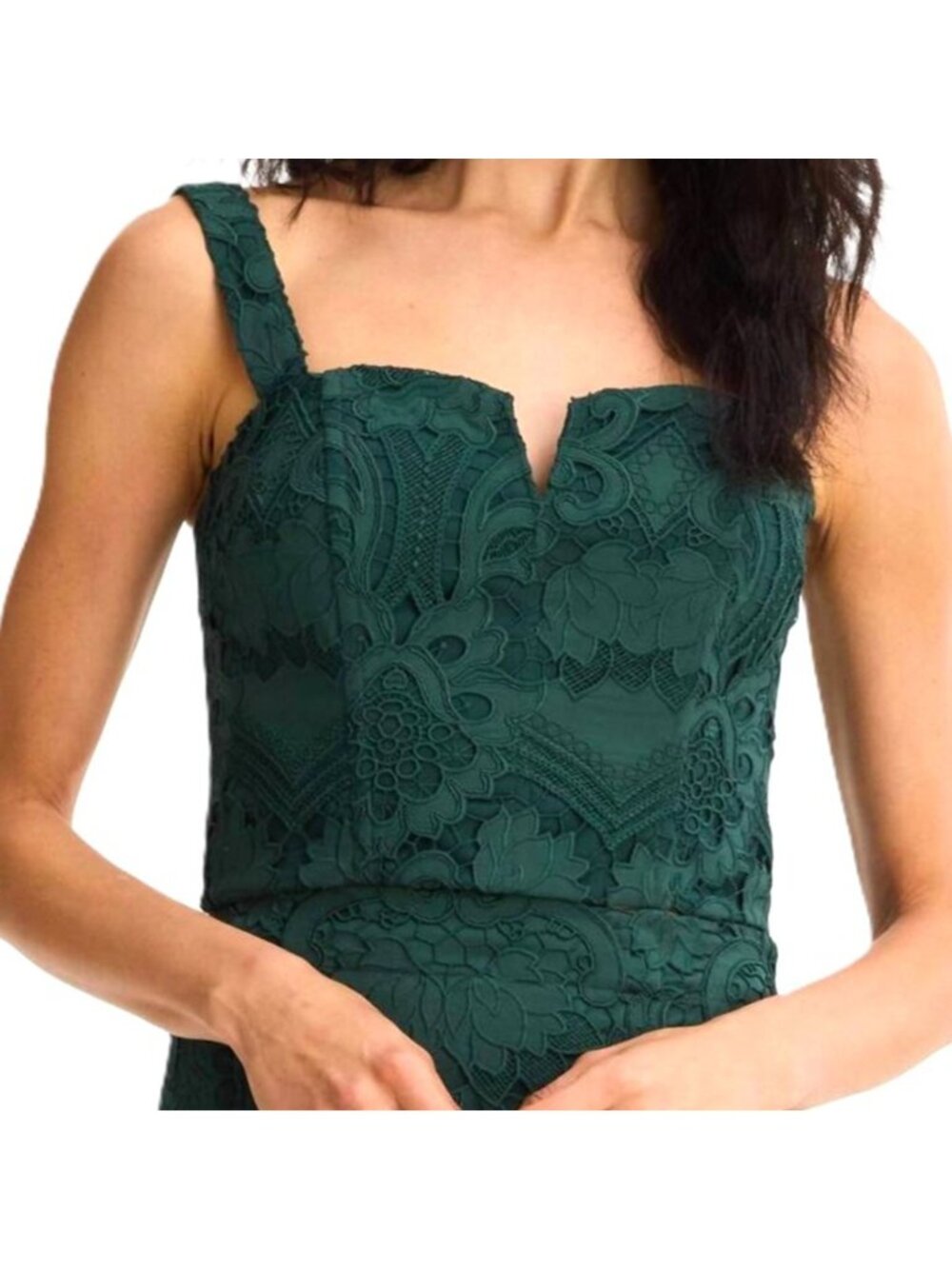 Allison New York Emery Tank in Pine Green Floral Size 4 New